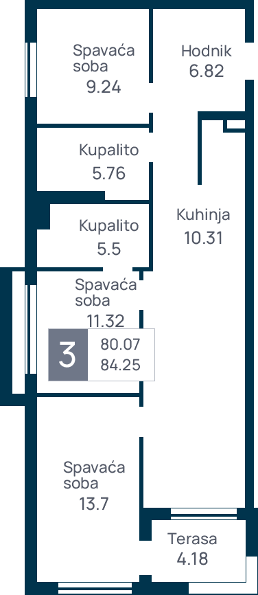 3 soban stan, №7